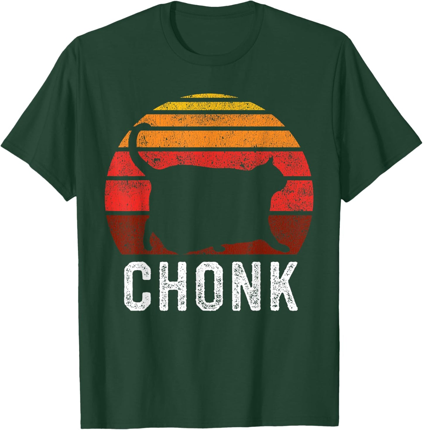 Funny Fat Cats Meme, Chonk Cat T-Shirt - T-Shirt | Forest