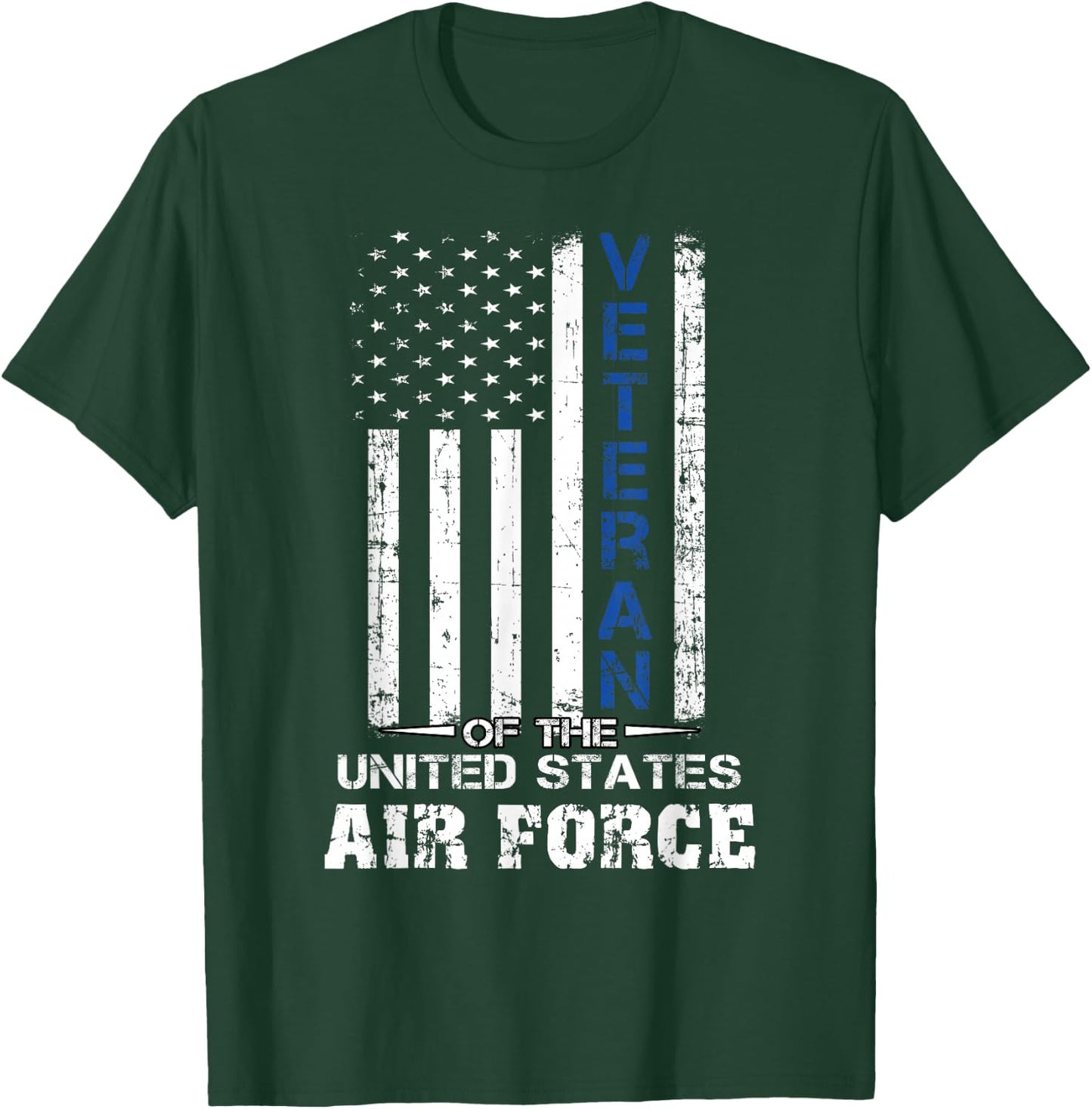 Veteran of The United States US Air Force USAF T-Shirt - T-Shirt | Forest