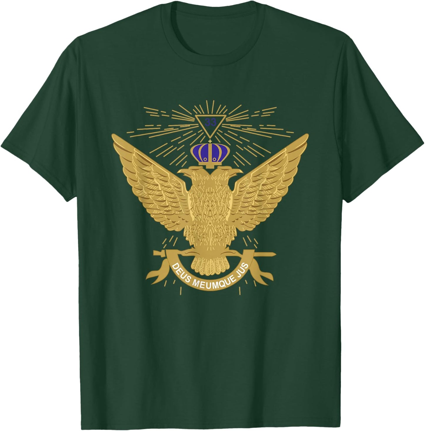 33rd Degree Mason T Shirt Masonic Scottish Rite Up T-Shirt - T-Shirt | Forest