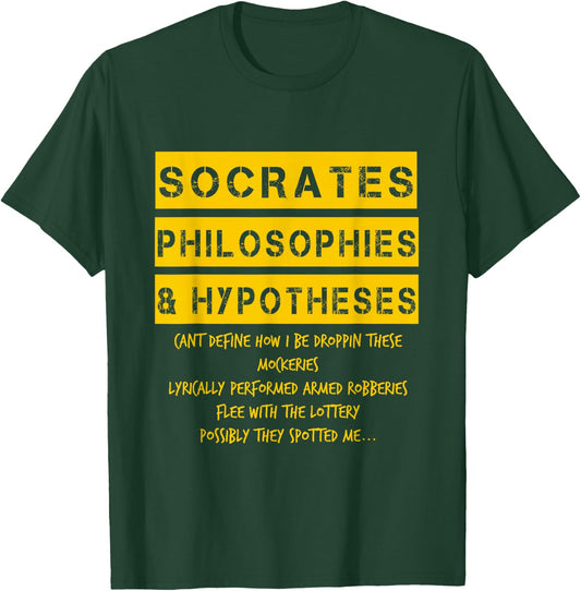 Classic Golden Era 90s Hip-Hop Rap Music Quote T-Shirt - T-Shirt | Forest