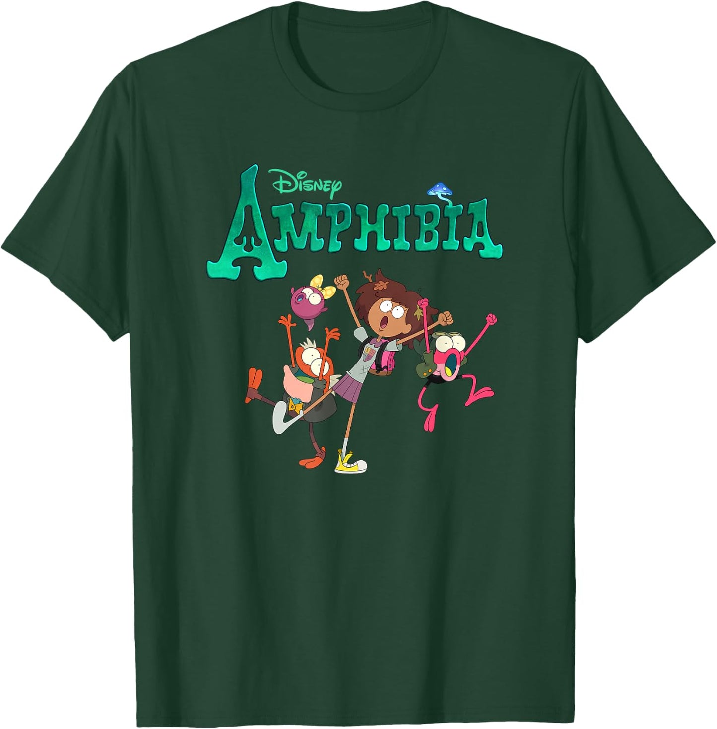 Disney Channel Amphibia T-Shirt - T-Shirt | Forest