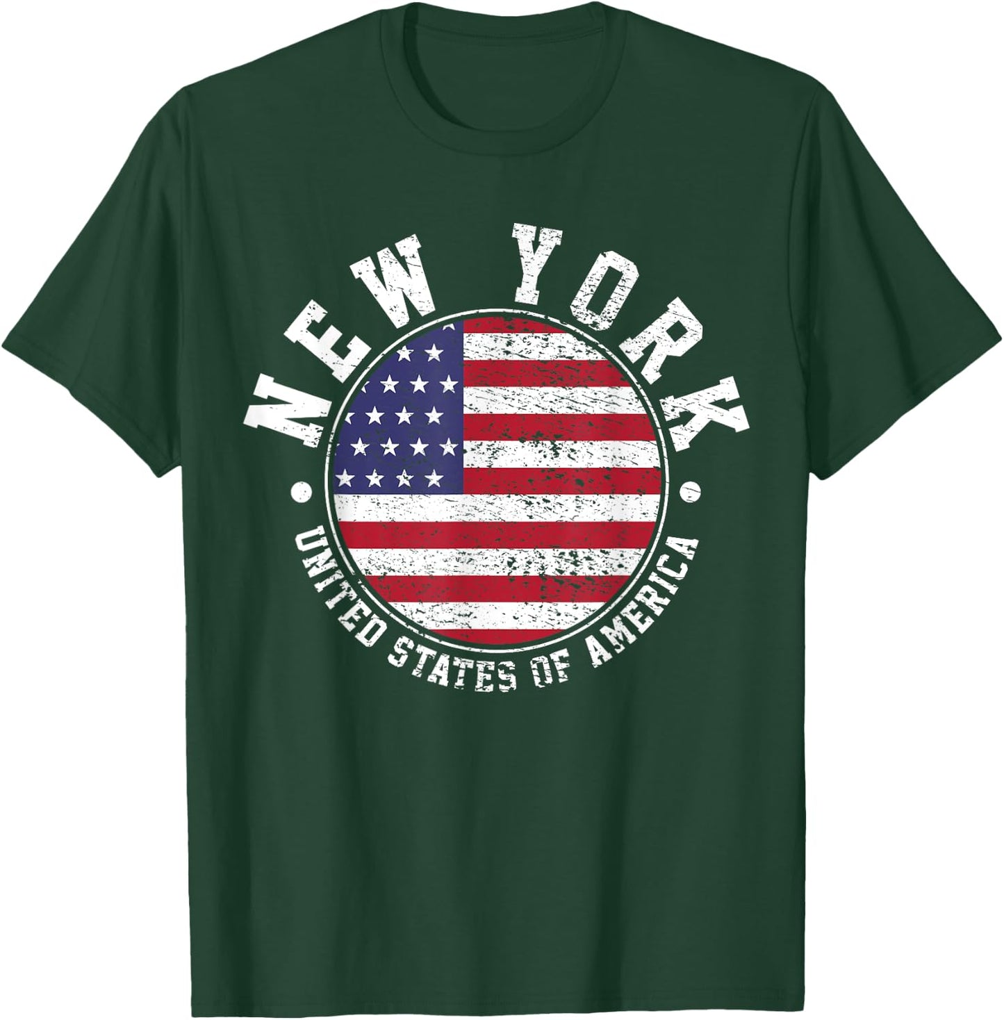 New York Vintage T-Shirt - T-Shirt | Forest