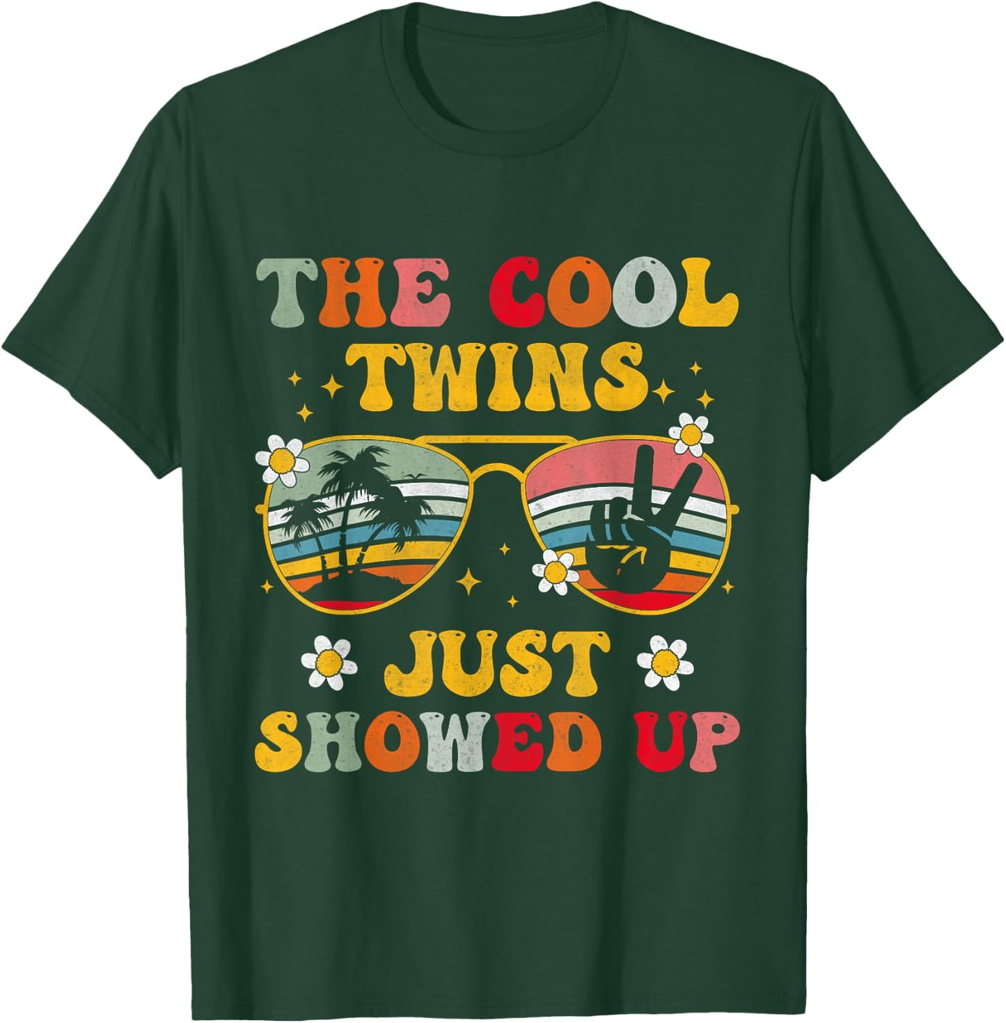 Twins Twin The Cool Twin Just Showed Up T-Shirt - T-Shirt | Forest