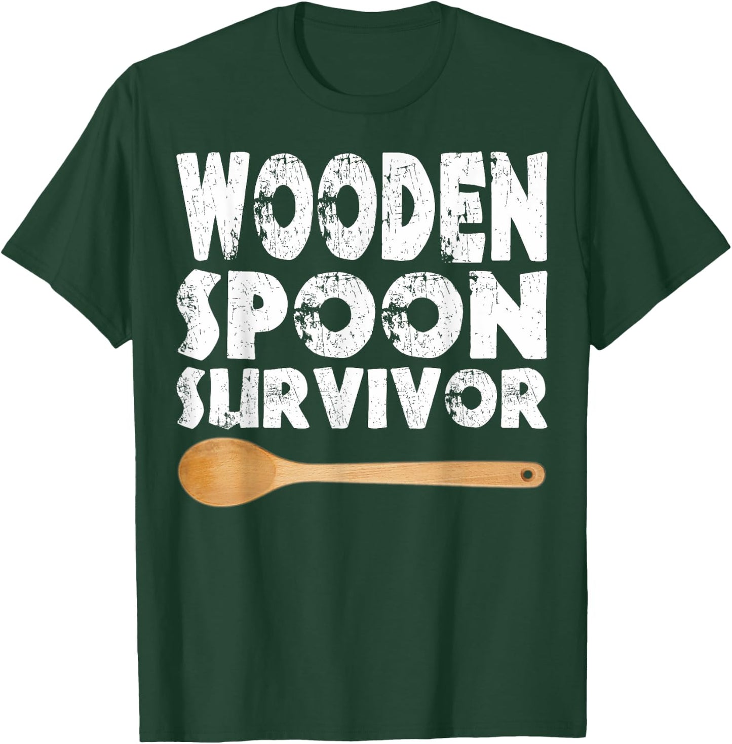 Wooden Spoon Survivor T-Shirt - T-Shirt | Forest