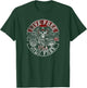 Live Free Ride Free USA Motorcycle T-Shirt - T-Shirt | Forest