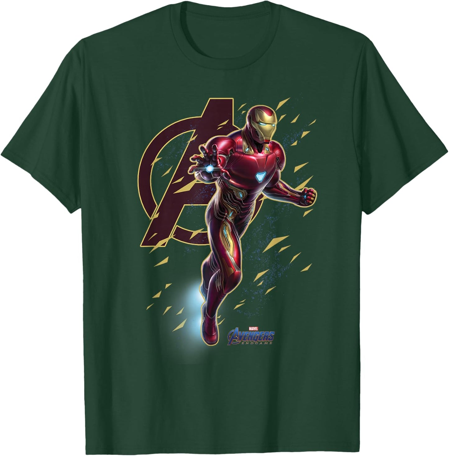 Marvel Avengers Endgame Iron Man Action Pose Graphic T-Shirt - T-Shirt | Forest