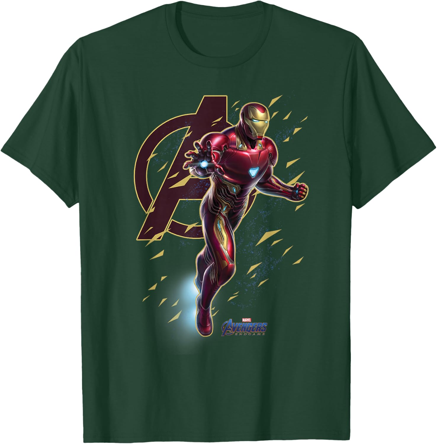 Marvel Avengers Endgame Iron Man Action Pose Graphic T-Shirt - T-Shirt | Forest