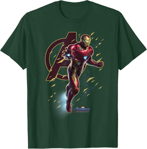 Marvel Avengers Endgame Iron Man Action Pose Graphic T-Shirt - T-Shirt | Forest