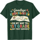 Goodbye Kindergarten First Summer Graduation Last Day T-Shirt - T-Shirt | Forest