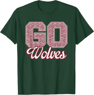 Okemos Wolves GO! School Pride T-Shirt - T-Shirt | Forest