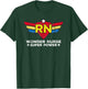 Wonder Nurse RN Registered Nurse Gift Superhero T-Shirt - T-Shirt | Forest