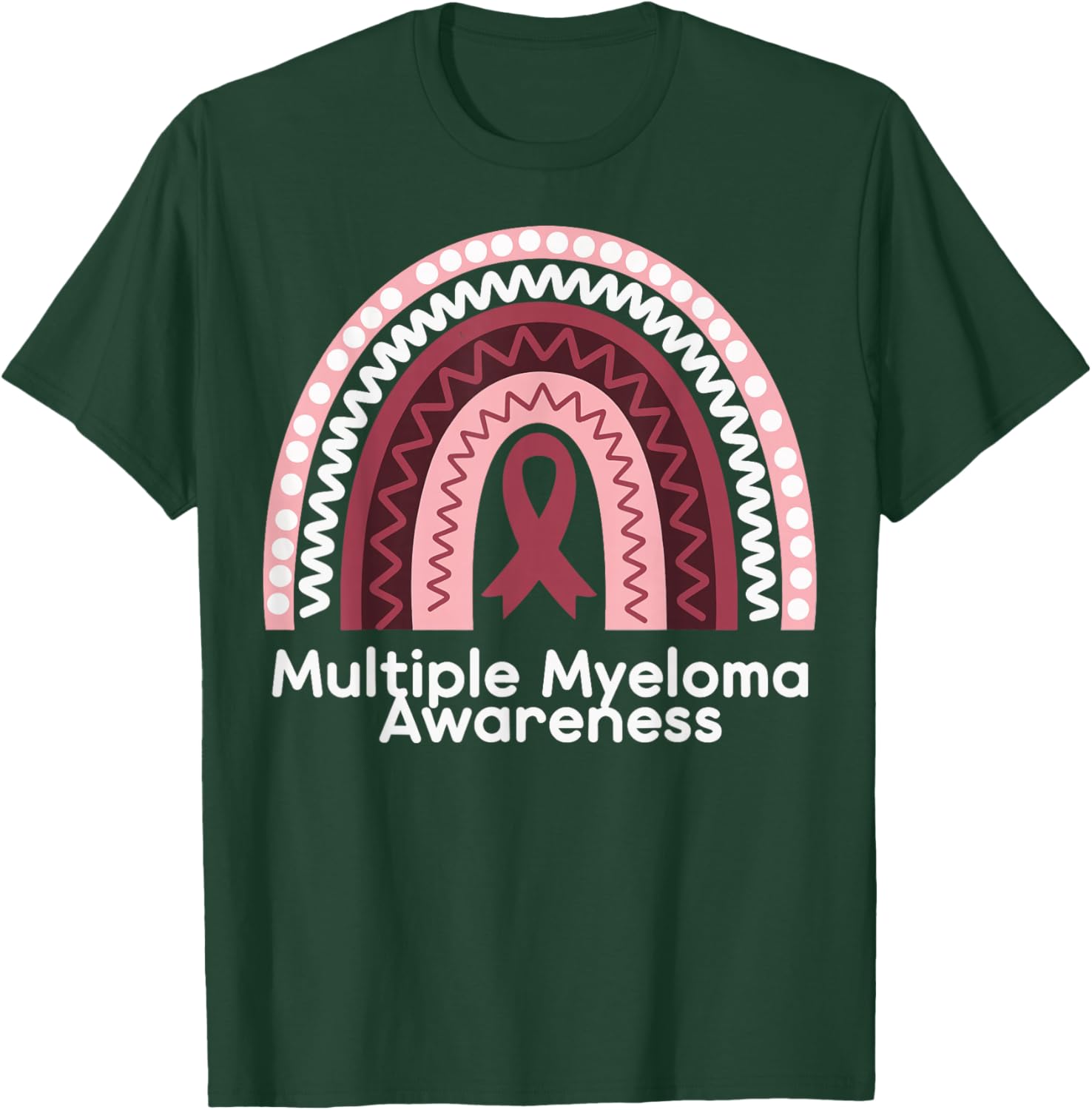 Multiple Myeloma Awareness T-Shirt - T-Shirt | Forest