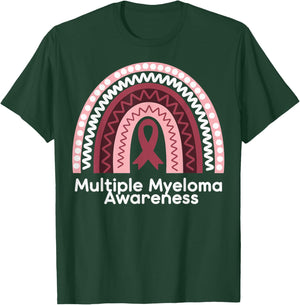 Multiple Myeloma Awareness T-Shirt - T-Shirt | Forest