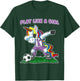 Soccer Unicorn Play Like A Girl Kids Girls Gift T-Shirt - T-Shirt | Forest