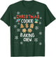 Christmas Cookie Baking Crew Holiday Kitchen Team T-Shirt - T-Shirt | Forest