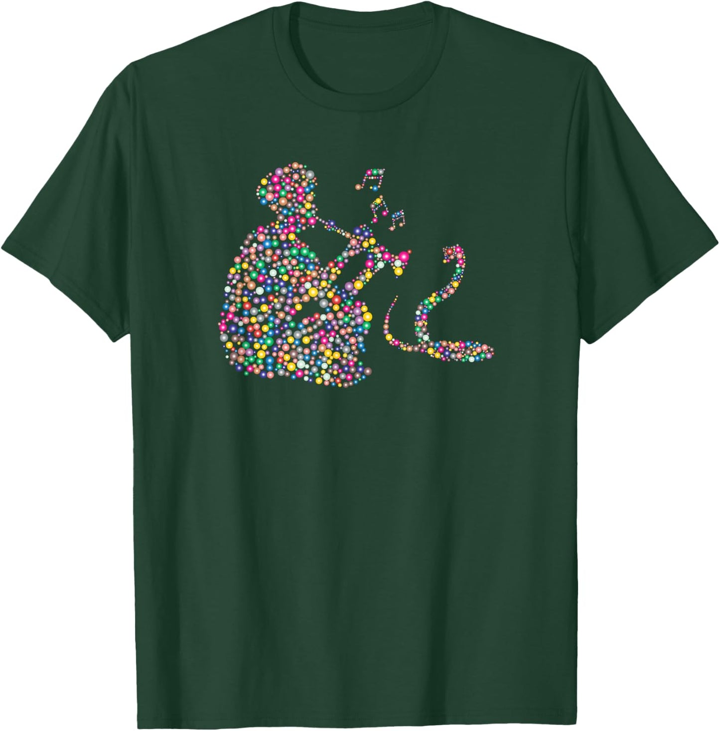 Snake Charmer, Indian Musician Funny Design T-Shirt - T-Shirt | Forest