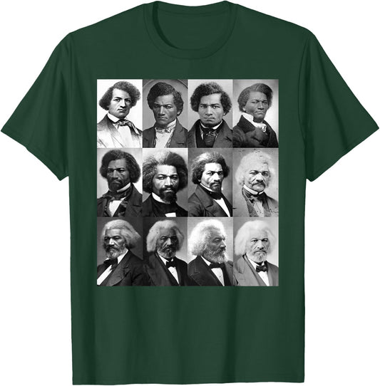 Life Of Frederick Douglass Shirt-Retro Black History Month T-Shirt - T-Shirt | Forest