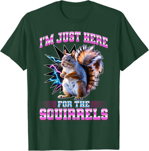 Funny Squirrel T-Shirt - T-Shirt | Forest