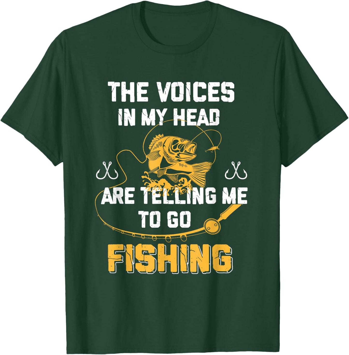 Fishing Gifts Funny Fisherman T-Shirt - T-Shirt | Forest