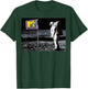 MTV Man On The Moon Logo Flag Graphic Short Sleeve T-Shirt - T-Shirt | Forest