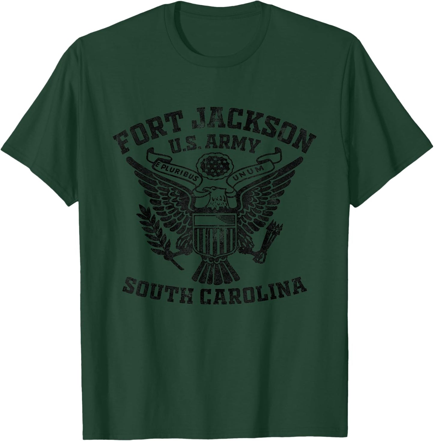 Fort Jackson US Military Base South Carolina SC Ft Jackson T-Shirt - T-Shirt | Forest