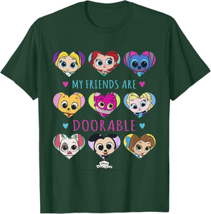 Disney Doorables Heart Friends Group Shot T-Shirt - T-Shirt | Forest
