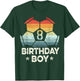 8 Year Old Soccer Player Gifts 8th Birthday Boy Eighth Bday T-Shirt - T-Shirt | Forest