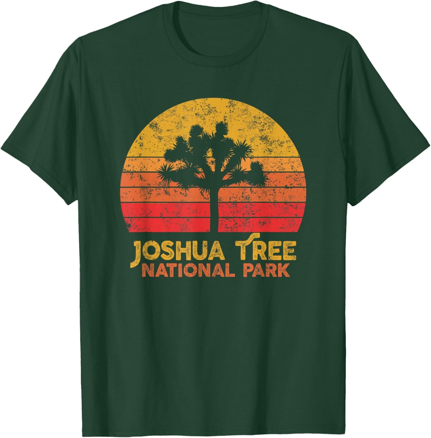 Vintage Joshua Tree National Park Retro T-Shirt - T-Shirt | Forest