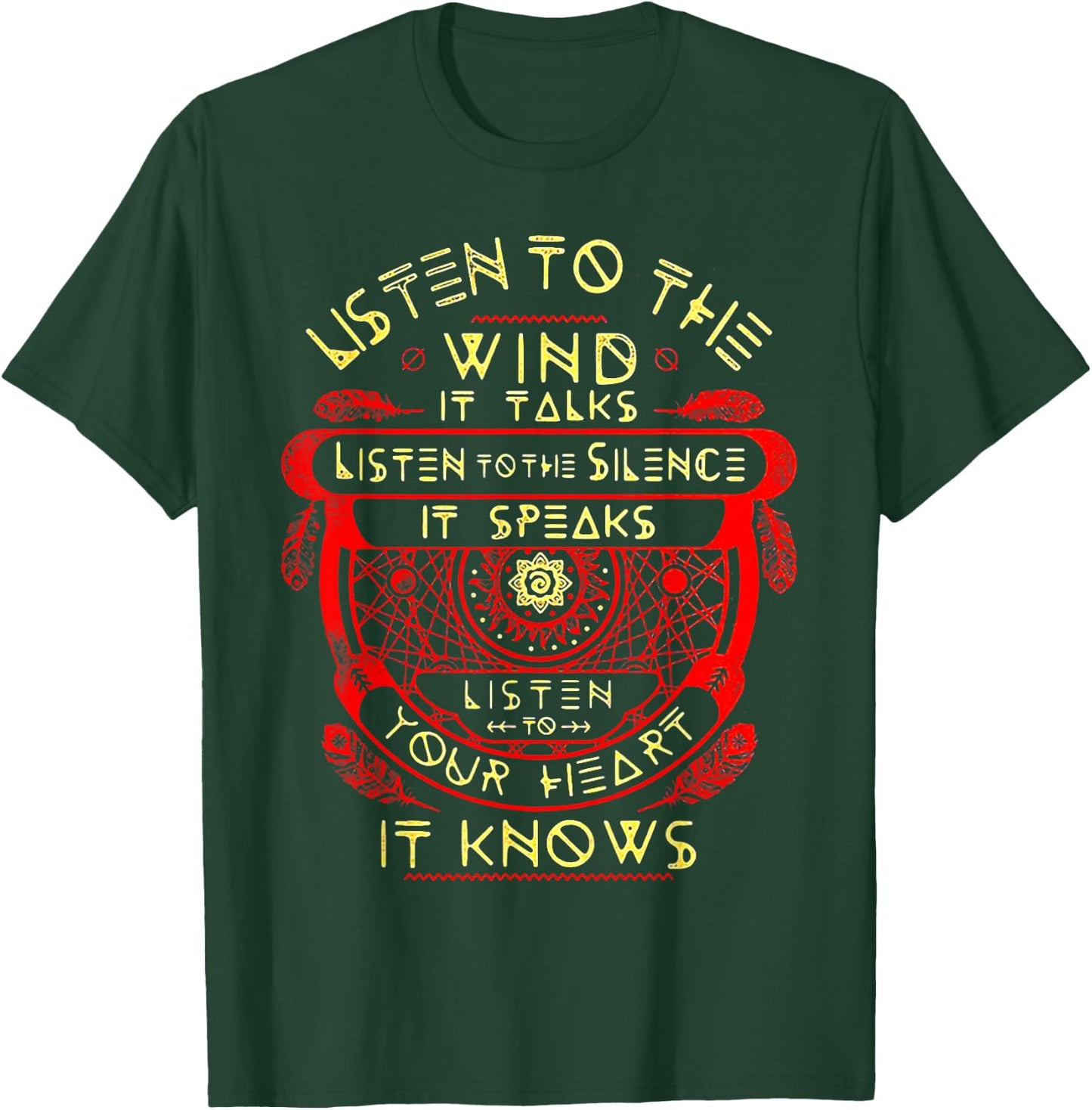 Listen To The Wind T-Shirt - T-Shirt | Forest