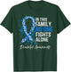 In This Family No One Fights Alone Shirt Diabetes Awareness T-Shirt - T-Shirt | Forest