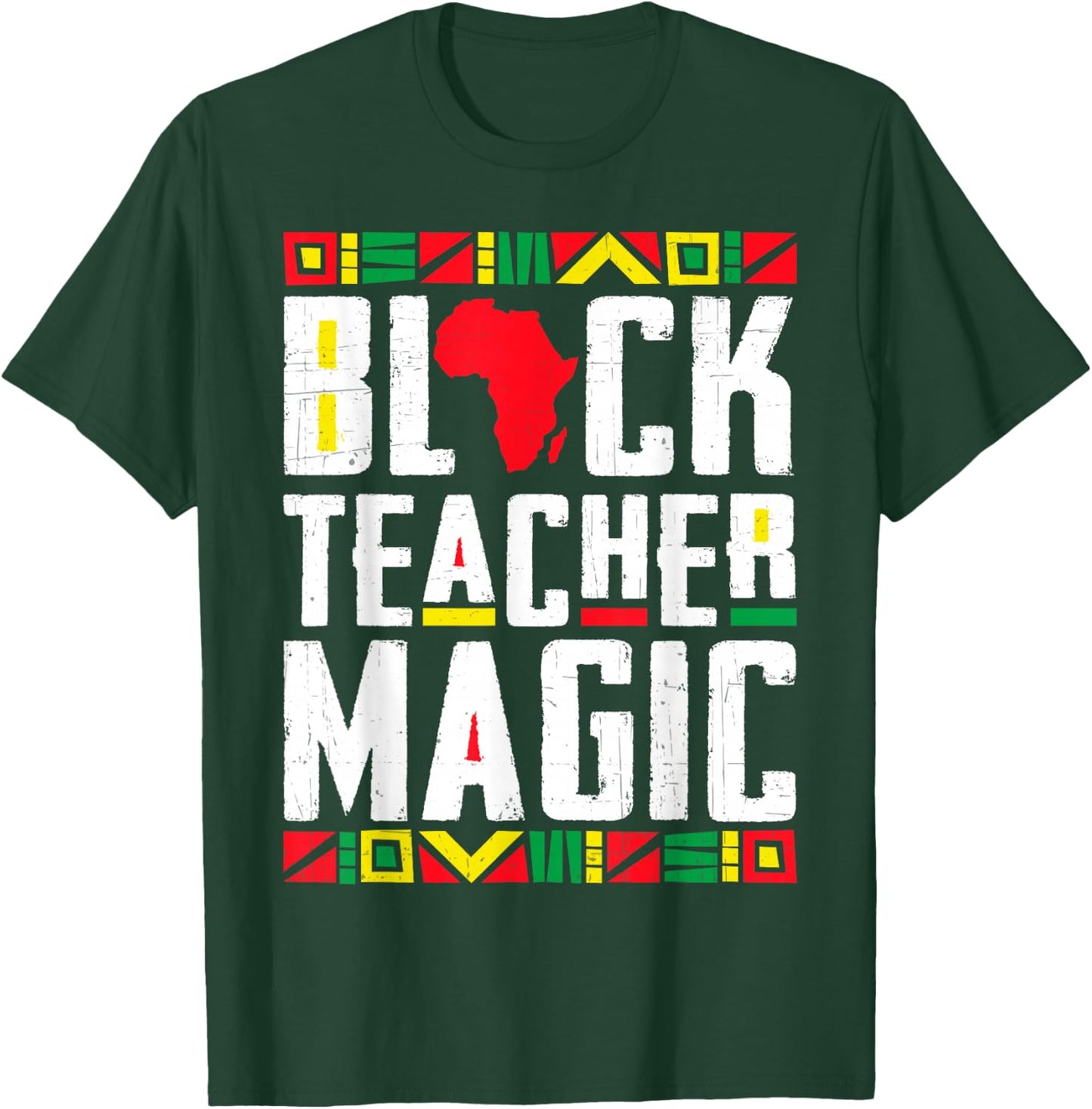 Black History T Shirts Black History Month Teacher Men Women T-Shirt - T-Shirt | Forest