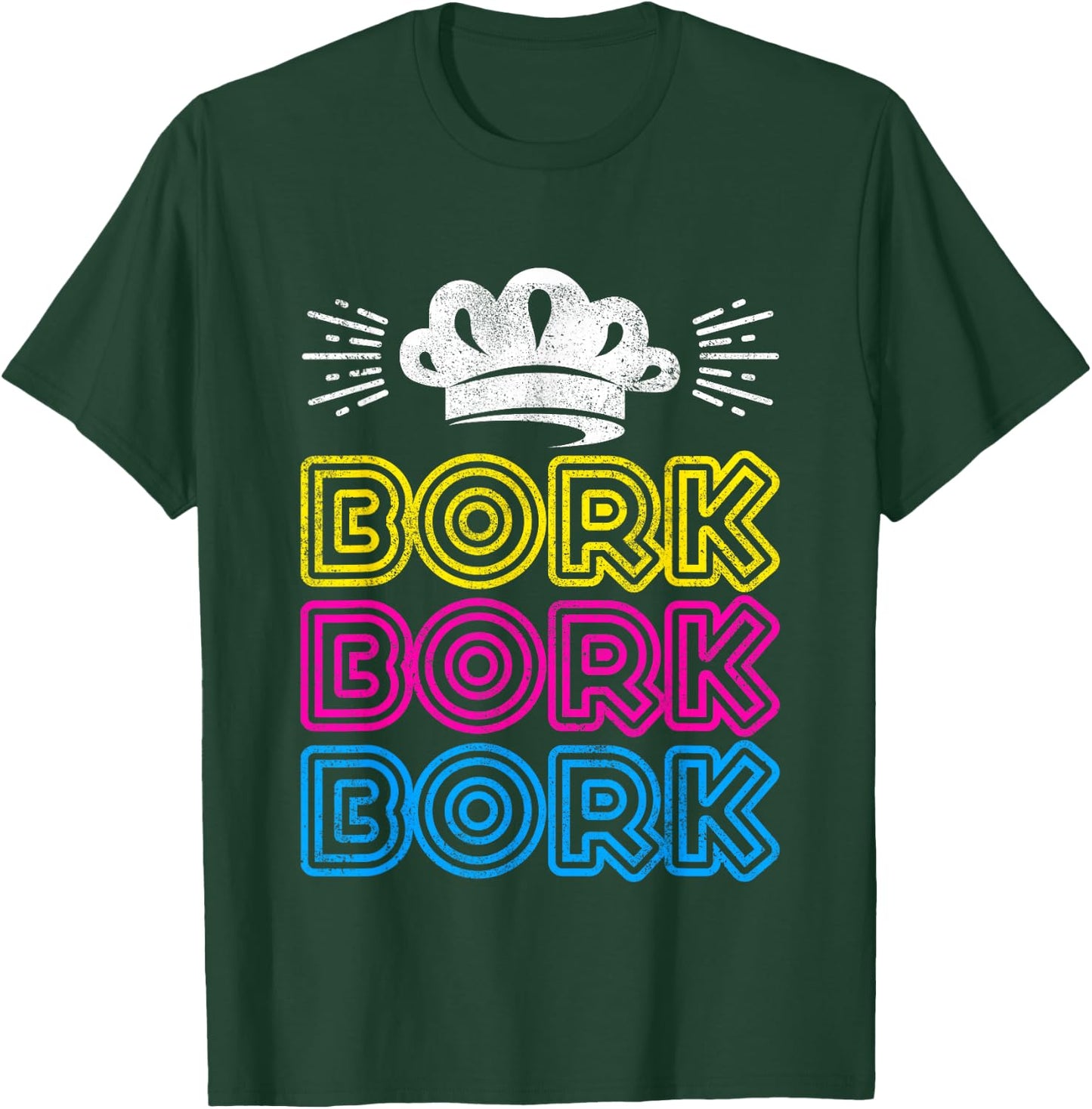 Bork Bork Bork Funny Swedish Chef T-Shirt - T-Shirt | Forest