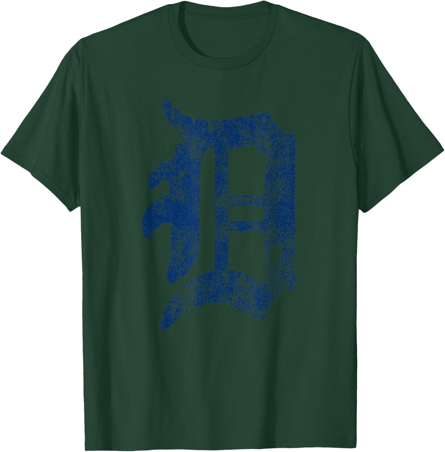 Retro Detroit Graphic D Throwback Design Women Kids T-Shirt - T-Shirt | Forest