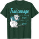 The Wonderful Wizard of Oz, Cowardly Lion courage Quote book T-Shirt - T-Shirt | Forest