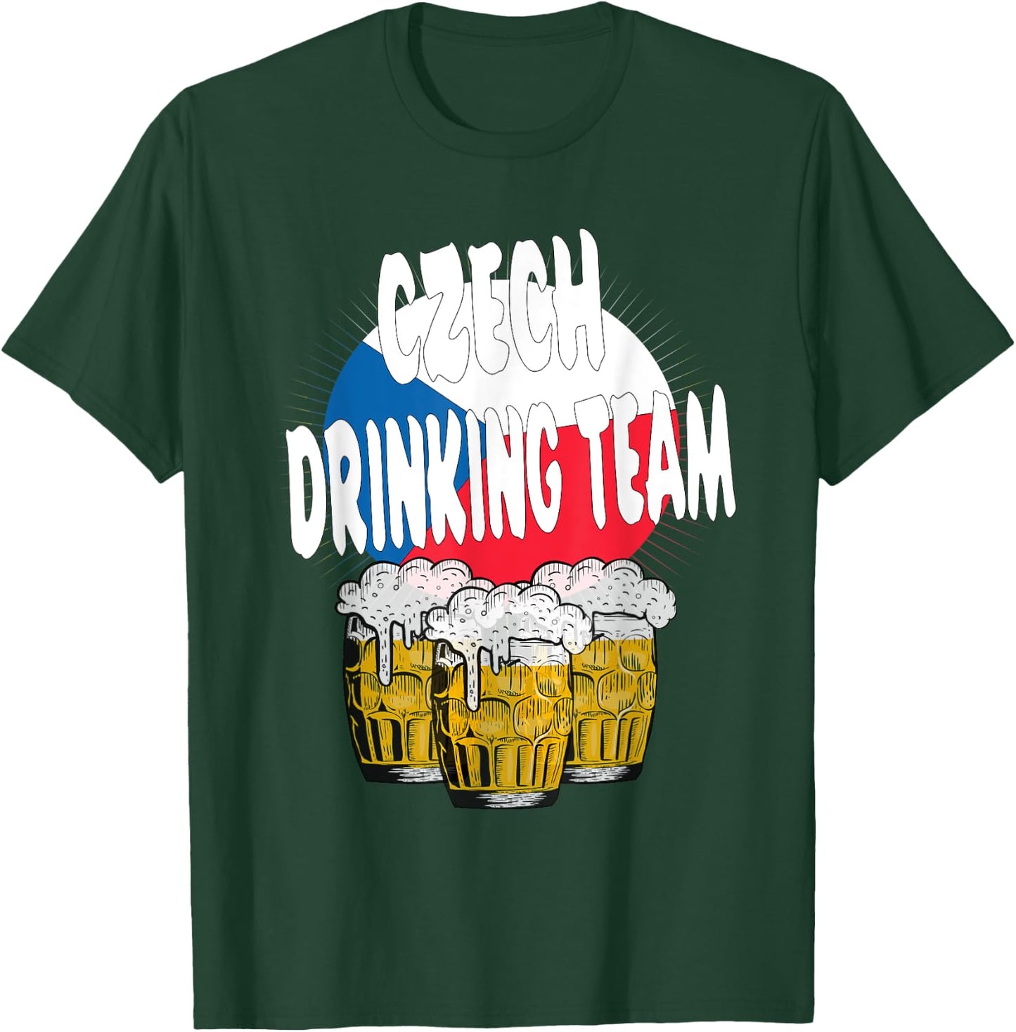 Czech drinking team T-Shirt - T-Shirt | Forest