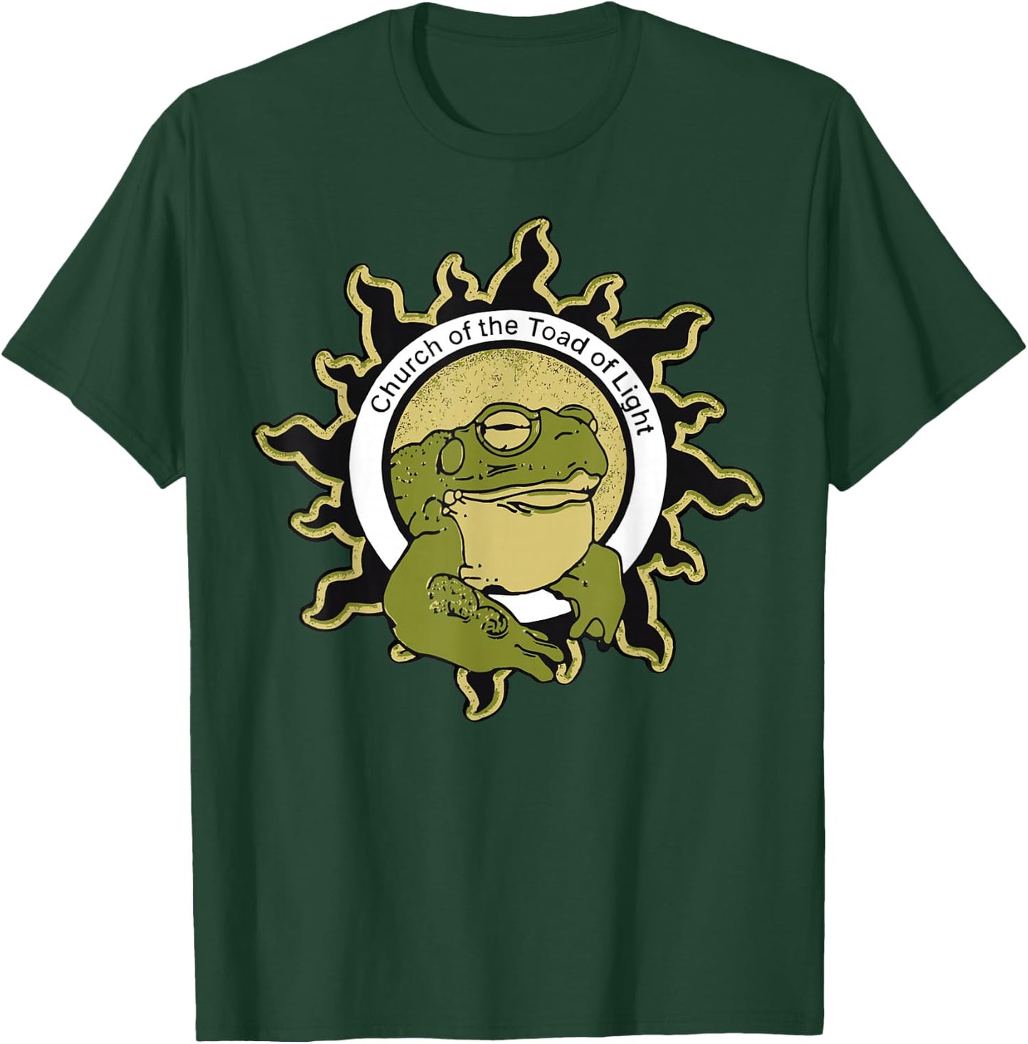 Church of the Toad of Light Sonoran Desert Bufo Toad Shirt T-Shirt - T-Shirt | Forest