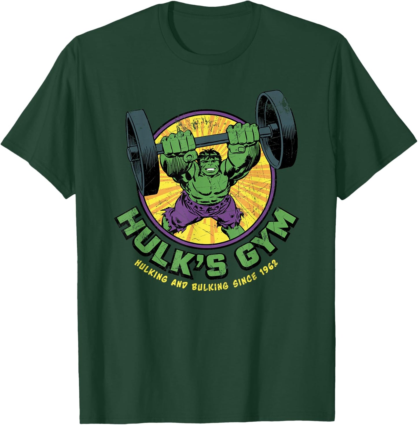 Marvel Hulk's Gym T-Shirt - T-Shirt | Forest