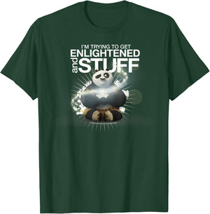 Kung Fu Panda Enlightened And Stuff Po Portrait T-Shirt - T-Shirt | Forest