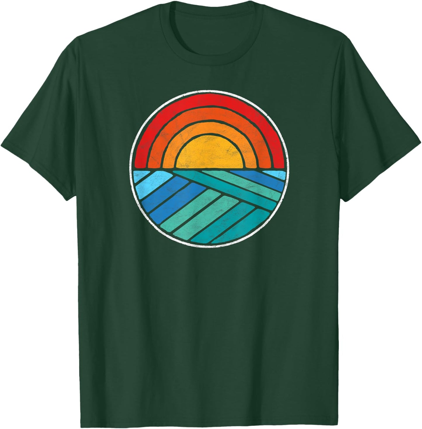 Water & Sun - Explore Nature Shirt T-Shirt - T-Shirt | Forest
