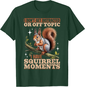 Squirrel Funny Animal T-Shirt - T-Shirt | Forest