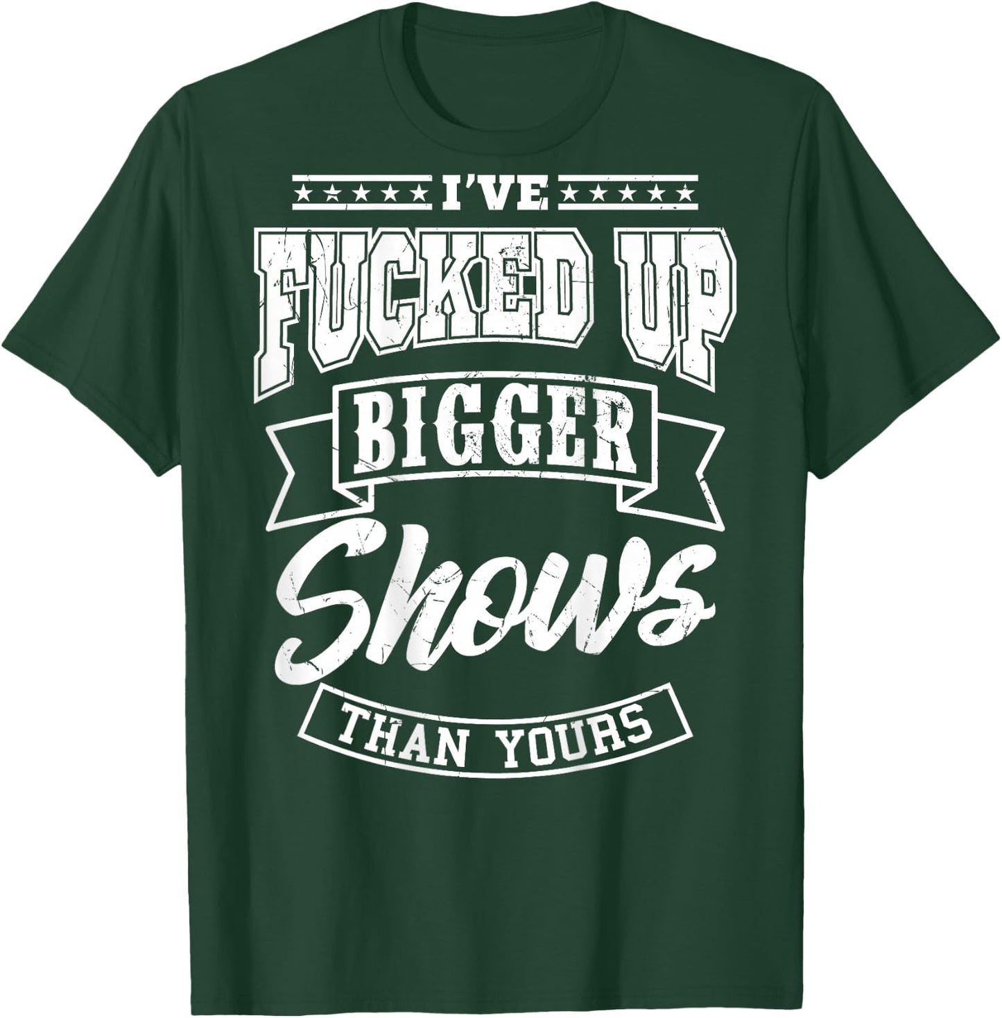 I've been ruining a show bigger than you sound engineer T-Shirt - T-Shirt | Forest