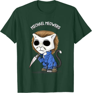 Michael Meowers/Halloween Cat T-Shirt - T-Shirt | Forest