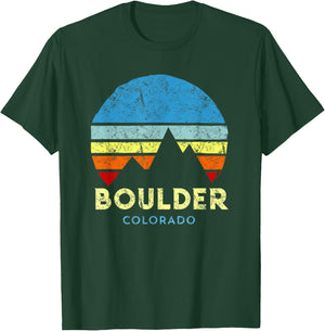 Boulder Colorado T-Shirt - T-Shirt | Forest
