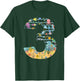 Under The Sea Fish Starfish Third Birthday number 3 T-Shirt - T-Shirt | Forest