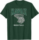 University of Hawaii Rainbow Warriors Basketball Hoop T-Shirt - T-Shirt | Forest