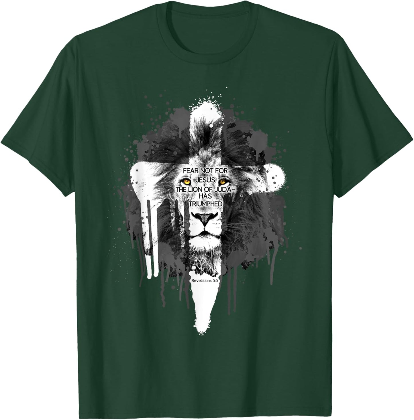 Awesome Christian T Shirts - Scripture T Shirts Gifts T-Shirt - T-Shirt | Forest