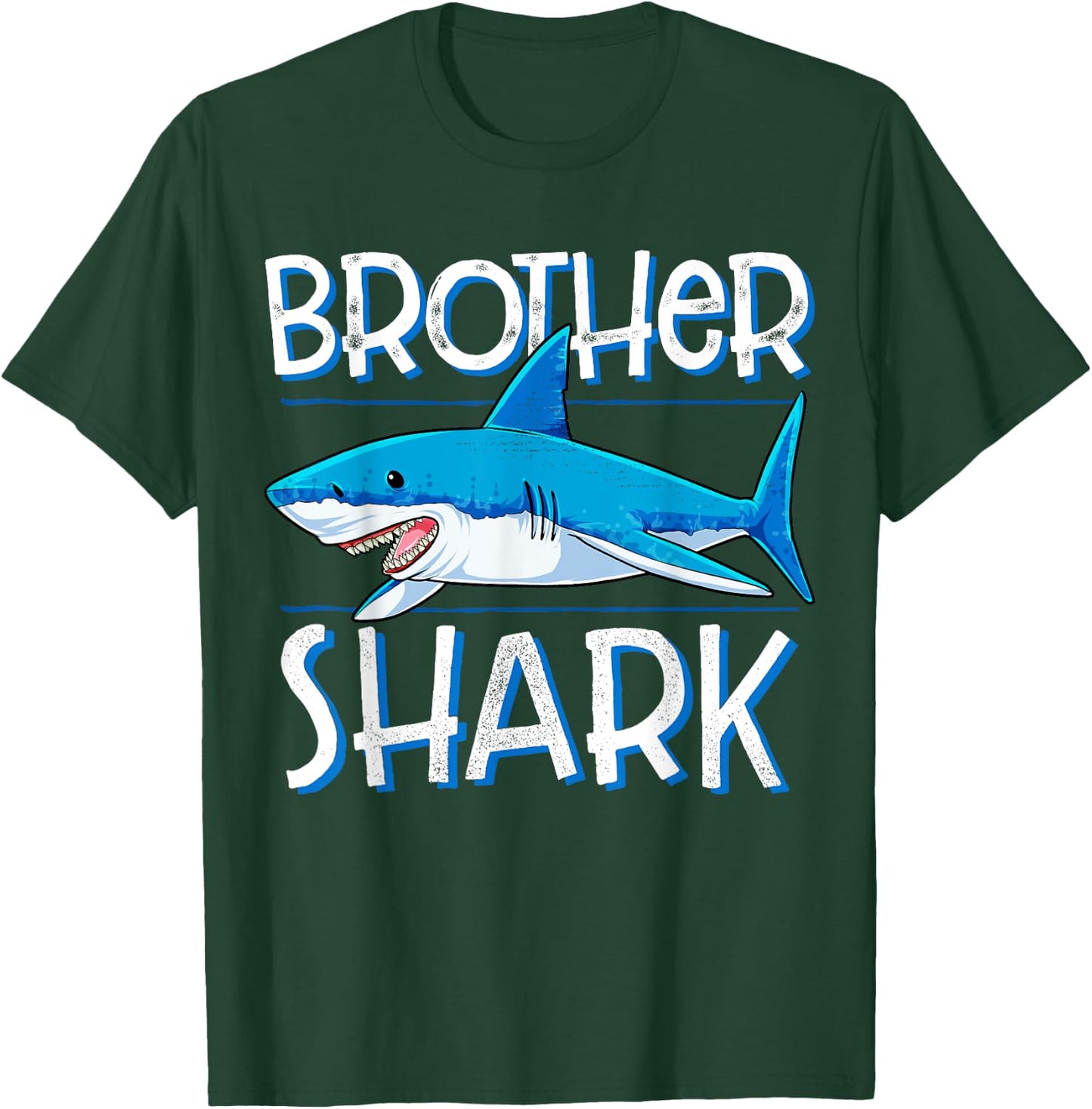 Brother Shark T Shirt Family Matching Men Boys Jawsome Gifts T-Shirt - T-Shirt | Forest
