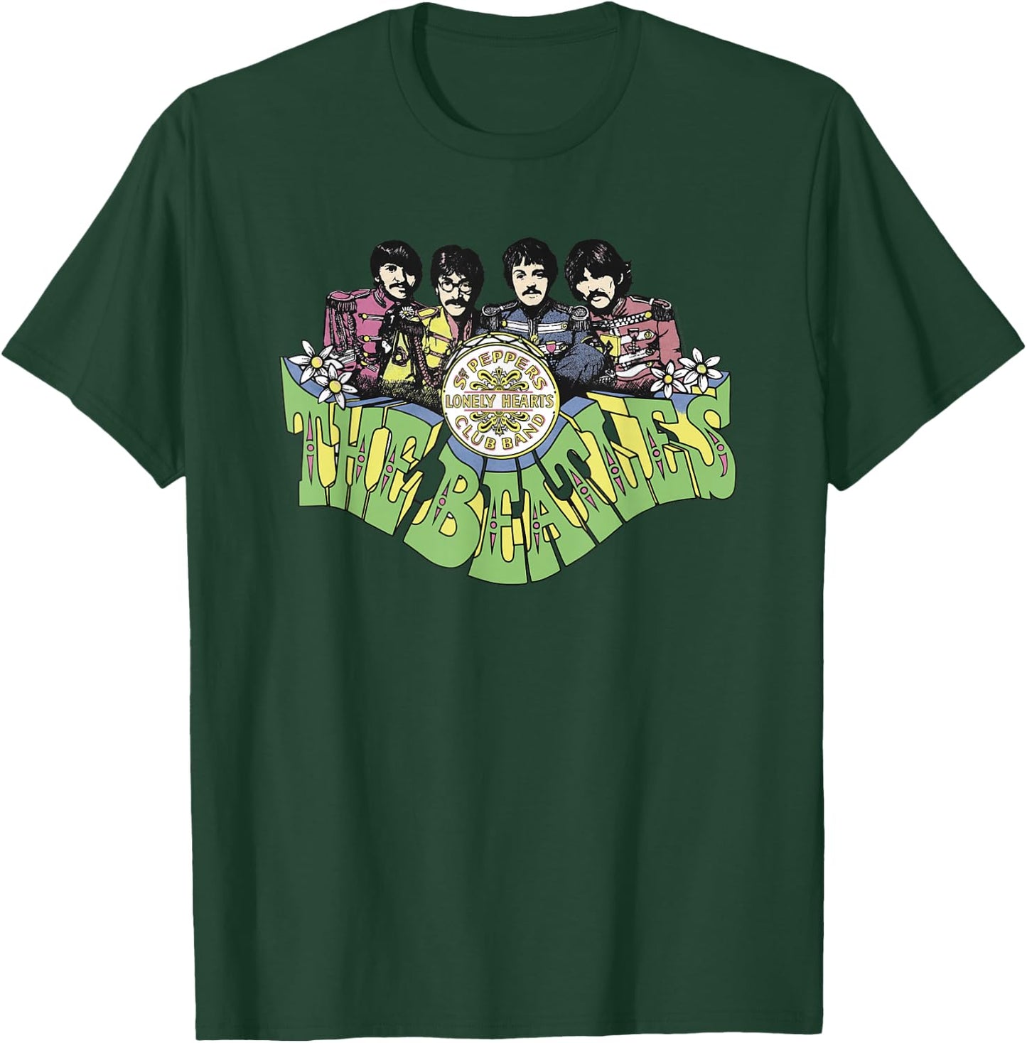 The Beatles - Lonely Hearts Club 2 T-Shirt - T-Shirt | Forest