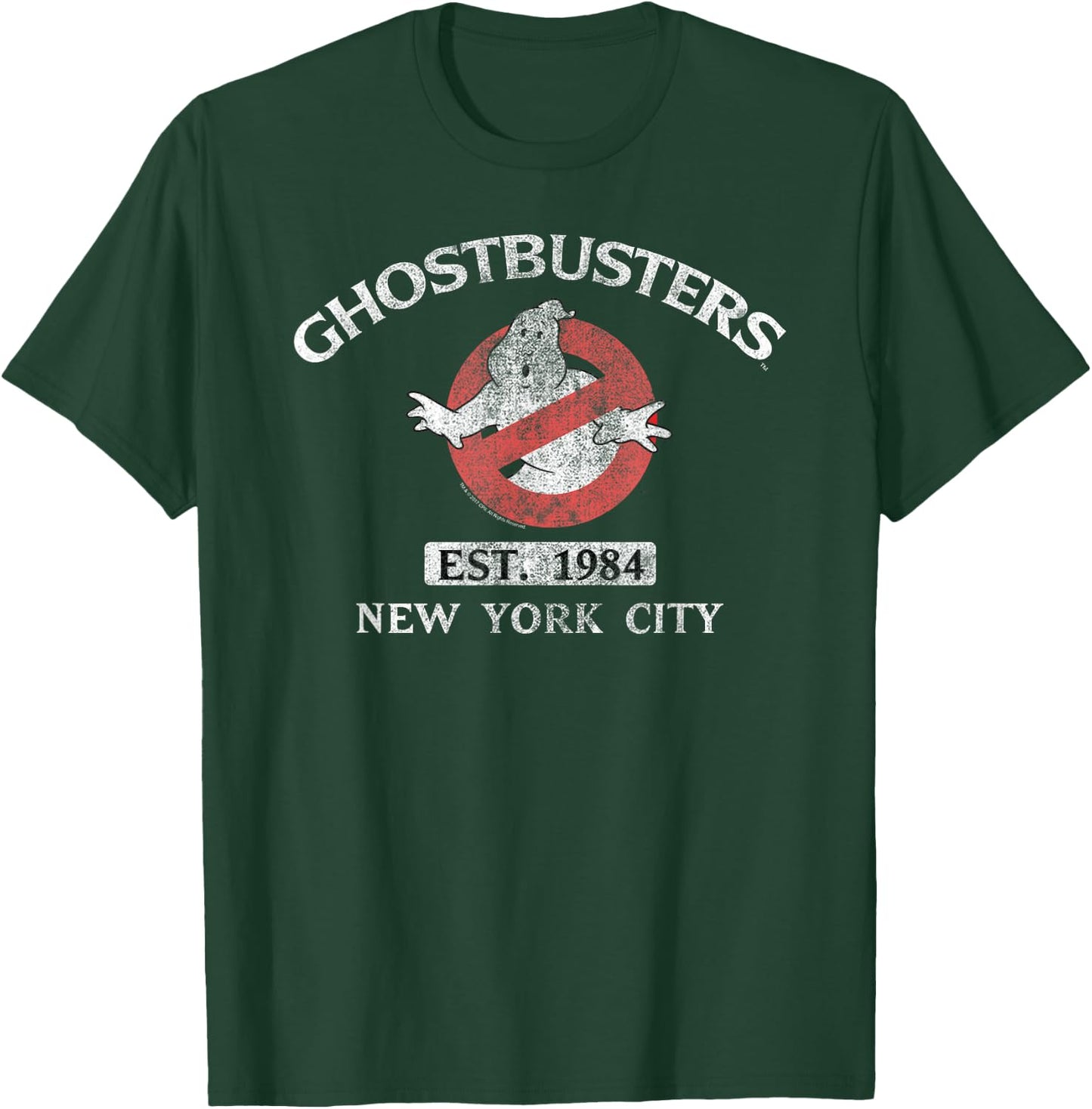 Ghostbusters Est. 1984 New York City Retro Movie T-Shirt - T-Shirt | Forest