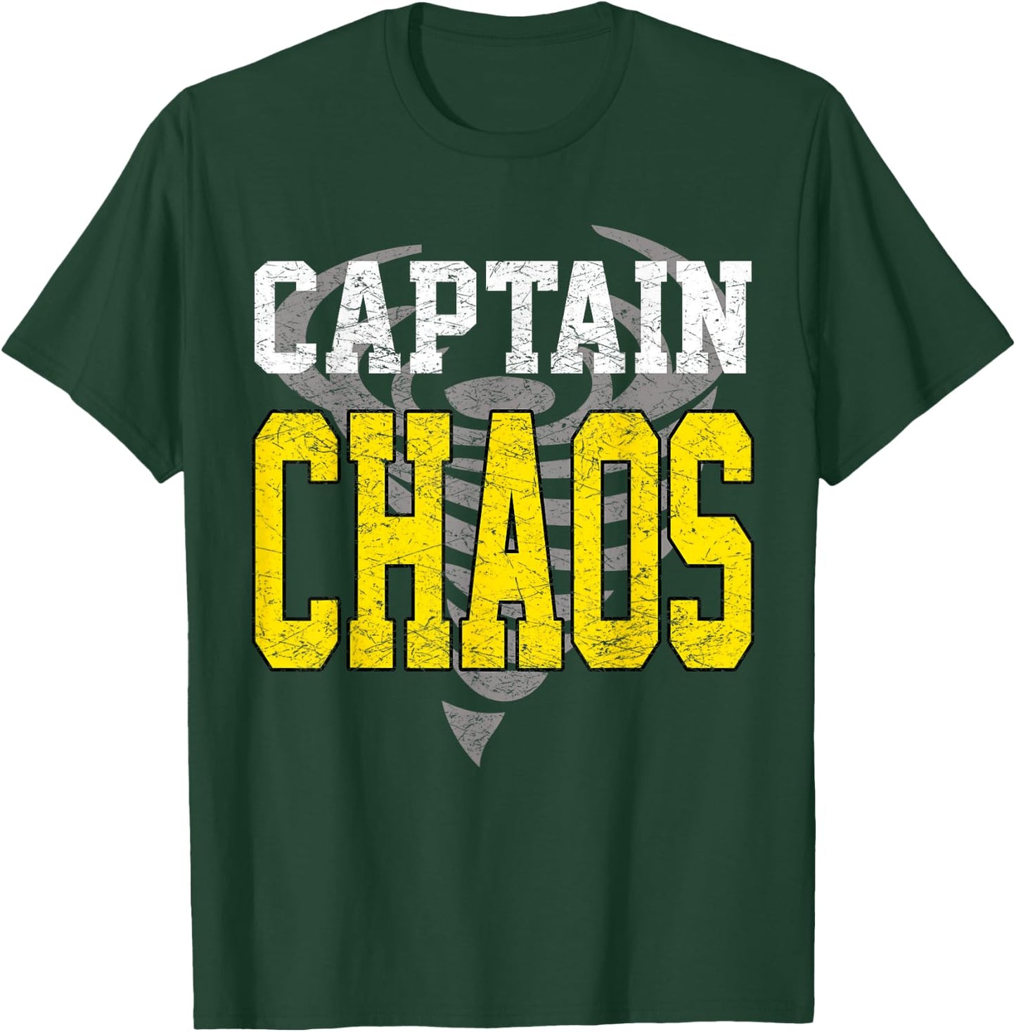 Captain Chaos Shirt For Parent Teacher Or Crazy Child T-Shirt - T-Shirt | Forest